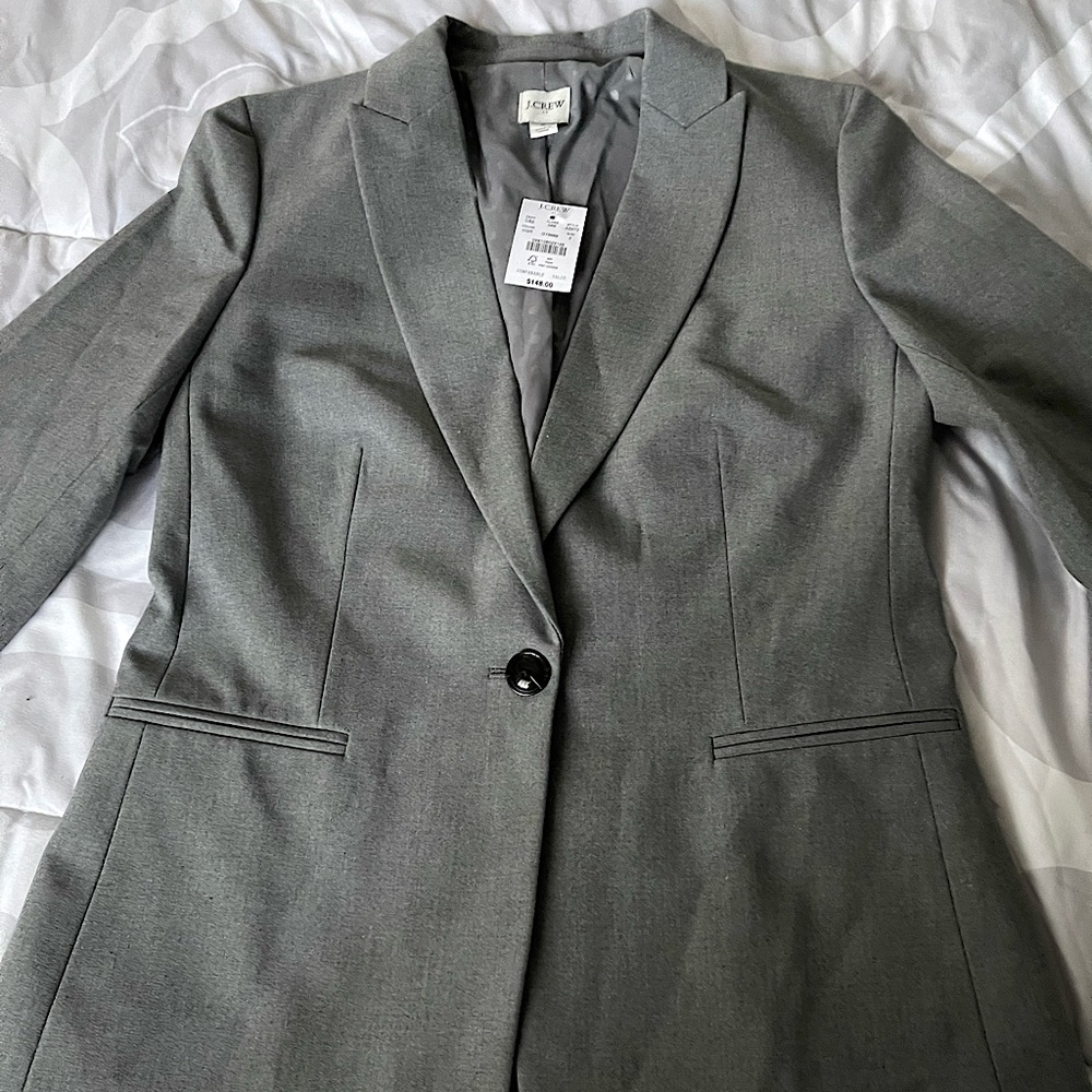 NWT JCrew Gray Blazer